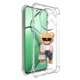 Husa antisoc pentru realme 12 / 12x, airbag pro, transparent, working girl
