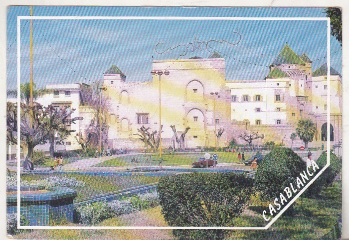 bnk cp Maroc - Casablanca - Cartierul Habous - necirculata