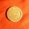 Moneda 2 lei 1873 Carol I argint , cal. mediocra -avers destul de sters