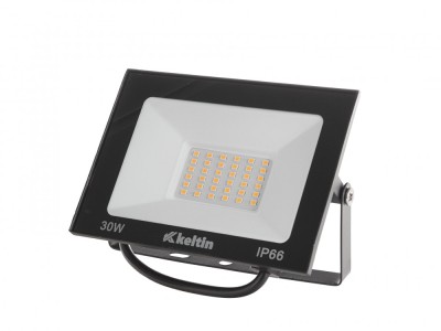Proiector LED cu lumina alba, 30 W, 4500 K, Keltin K02031 foto
