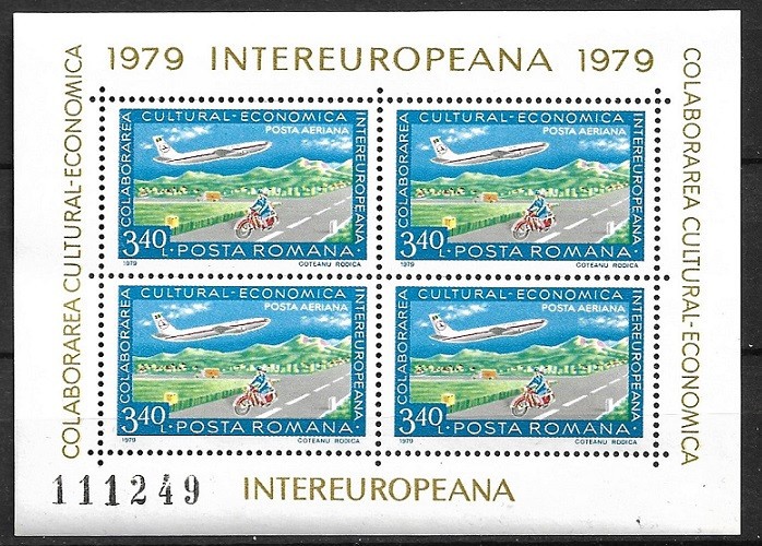 B1127 - Romania 1979 - Colaborarea bloc neuzat,perfecta stare