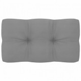 Pernă canapea din paleți, gri, 70 x 40 x 10 cm