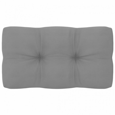 Pernă canapea din paleți, gri, 70 x 40 x 10 cm foto