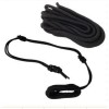 Franghie impletita pentru montaj leagane, hamace, prelate, umbrare, lungime 2m, culoare Neagra, AVEX