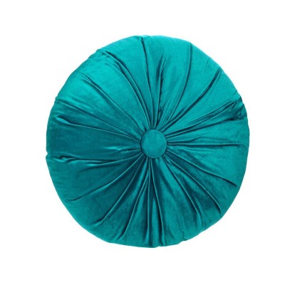 Perna decorativa, 40x10 cm, Petrol, Poliester, ATU-083327 foto