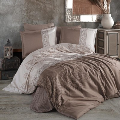 Lenjerie de pat satin clasy king size (lalin v1) foto