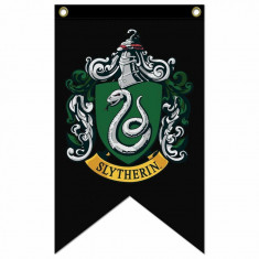 Steag De Perete / Banner HARRY POTTER 125x75cm - Negru Slytherin foto