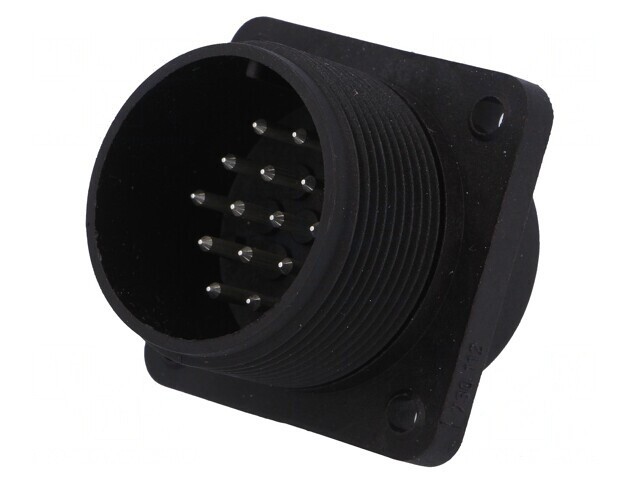 Conector Circular Soclu CM IP67 14 Pin Argintat Tată
