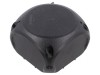 Carcasă de conexiuni IP66 neagră 93x93x62mm