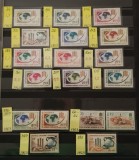 Niger, Colonii franceze 1963 - Omnibuse , Lupta impotriva foametei ,12 colonii franceze, serii de cate 1valoare plus inca 4 serii , dantelate , MNH, Organizatii internationale, Nestampilat