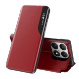 Husa Xiaomi 15T Eco Leather View flip tip carte, rosu