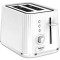 Toaster TEFAL Loft TT761138, 7 niveluri de rumenire, 3 functii dedicate, iluminare LED, tava firmituri, alb