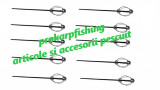 Set 10 momitoare prokarpfishing de 35g cu tija