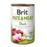 Brit Pat&eacute; &amp;amp; Meat Conservă de rață 400 g
