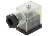 Conector Valvă Mufă 11mm 3-PIN 90&deg;