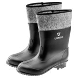 Cizme din cauciuc PVC cu pasla, negru, marimea 41