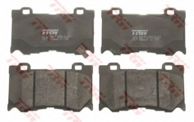 Set placute frana,frana disc INFINITI FX (2008 - 2016) TRW GDB3505 foto