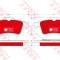Set placute frana,frana disc RENAULT MEGANE II (BM0/1, CM0/1) (2002 - 2011) TRW GDB1469DTE