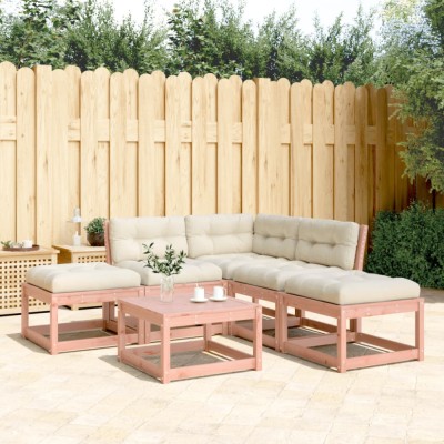 vidaXL Set mobilier de grădină cu perne, 5 piese, lemn masiv douglas 3216968 foto