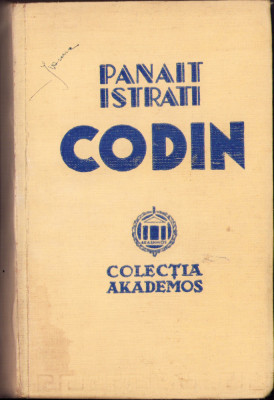 HST C1199 Codin 1935 Panait Istrati ediția I foto
