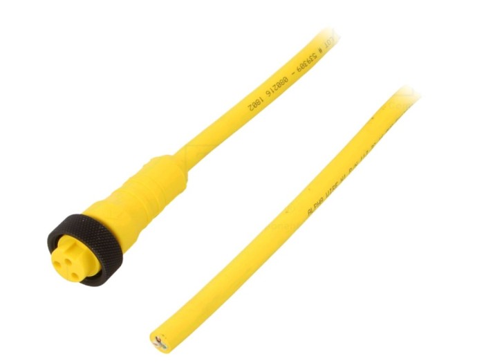 Cablu de conectare 7/8&rdquo; 3m, 3 pini