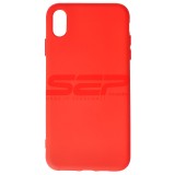 Husa Silicon iPhone XS Max, High Copy, Premium, Rosu