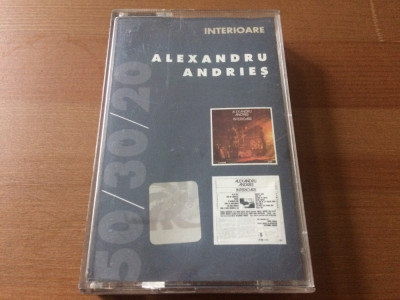 alexandru andries interioare caseta audio 2002 muzica folk rock A&amp;amp;A Records foto