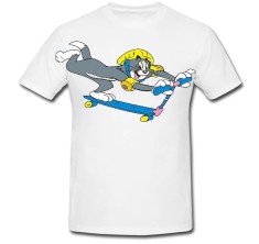 Tricou &amp;quot; Tom pe trotineta &amp;quot; foto