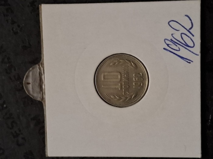 10 stotinki 1962