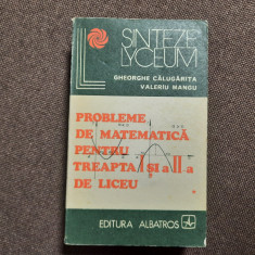 Probleme de matematica pentru treapta I si a II-a de liceu VOL 2.GH CALUGARITA