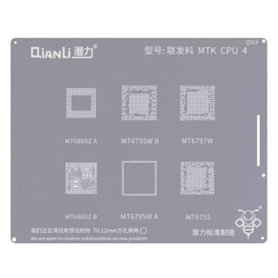 Sita BGA QIANLI QS18 pentru CPU MediaTek 6700 / 6800 Series foto