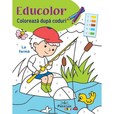 Coloreaza dupa Coduri - Cecile Marbehant foto