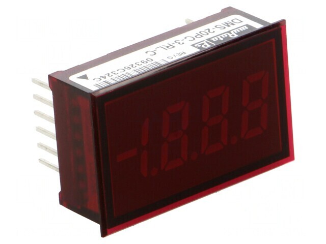 Voltmetru Digital pentru Montare -200&divide;200V Exact măsurare &plusmn;2%