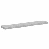 Cumpara ieftin Raft de perete suspendat, gri beton, 120x23,5x3,8 cm, MDF
