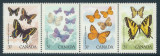 Cumpara ieftin Canada 1988 - Fluturi, serie neuzata