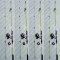 SET 4 Lansete WB fibra sticla plina 3m cu 4 Mulinete FL EFB5000 6 rulmenti