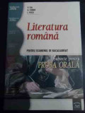Literatura Romana - Pentru Examenul De Bacalaureat, Subiecte - V. Gal, A. Coman, L. Paicu ,544461, ART