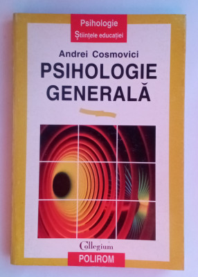 Psihologie generală - AUREL COSMOVICI foto