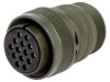 Conector circular Amphenol DS3106A 20-27S, 14 pini, Mama, Aluminiu, 13A, 700V DC, MIL-C-5015
