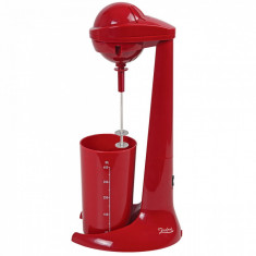 Mixer Frappe cu suport ZEPHYR ZP 1163 E, 100W, 450 ml, 2 trepte Rosu foto