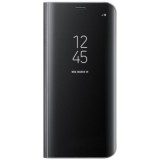 Husa Samsung Galaxy S8 Plus Clear View Neagra, ALC MOBILE, Flip Cover, Policarbonat