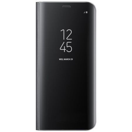 Husa Samsung Galaxy S8 Plus compatibila Clear View Neagra