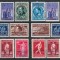 Belgia 1947 Mi 781/89 tip I+II MNH - Expozitia Filatelica Int CIPEX, New York