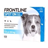 Frontline Spot On C&acirc;ine M (10&ndash;20 kg) &ndash; 3 pipete spot-on