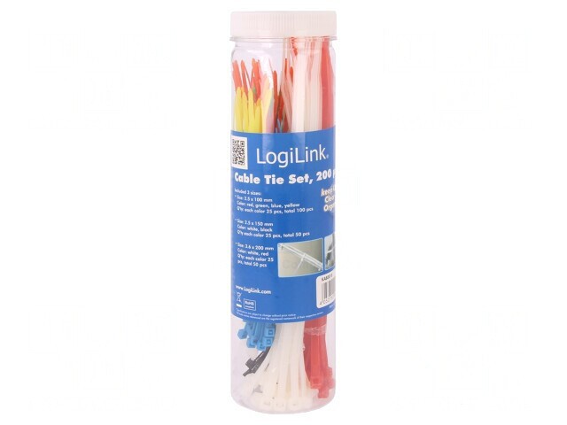 Set Coliere Poliamidă 200 Bucăți UL94V-2