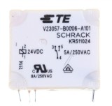 24VDC 8A-250VAC RELAIS, 1 WECHSLER, PRINT - 7-1393215-5 V23057-B0006-A101 TE CONNECTIVITY