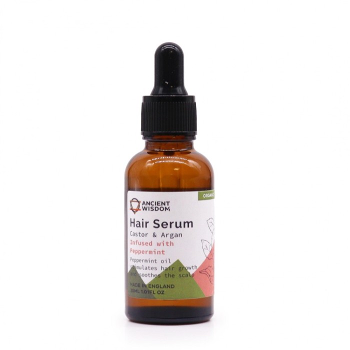Ser Organic pentru Par 30ml - Menta