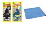 Set 2 x Odorizant Wunder-Baum - 3 Pack Mix si Laveta Microfibra 30x40cm