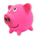 Jucărie pentru c&acirc;ini - porc roz, 10cm, PET NOVA