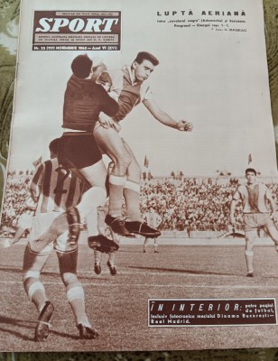myh 110 - Revista SPORT - nr 22/noiembrie 1963 foto
